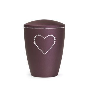 Tierurnennaturstoffurne-edition-elegance-kristall-berry-Herz aus Kristallen-2