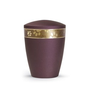 Tierurnennaturstoffurne-edition-patas-de-oro-berry-goldendes Pfotenband 2-2
