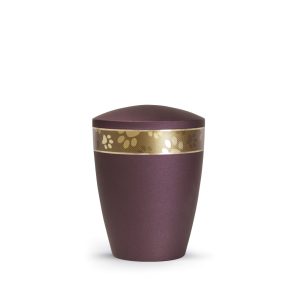 Tierurnennaturstoffurne-edition-patas-de-oro-berry-goldendes Pfotenband 2-0