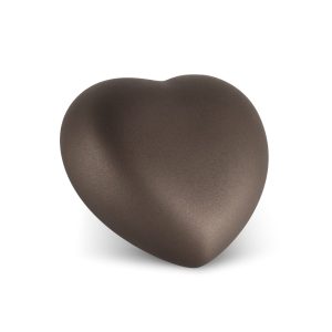 Tierurnenkeramikurne-edition-herz-kristall-siena-einfarbig ohne Motiv-1