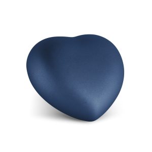 Tierurnenkeramikurne-edition-herz-kristall-navy-einfarbig ohne Motiv-1