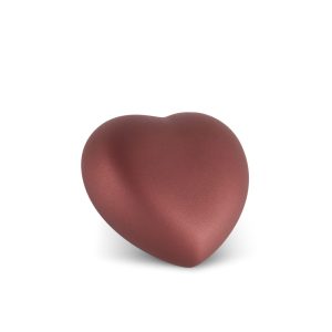 Tierurnenkeramikurne-edition-herz-kristall-rubin-einfarbig ohne Motiv-0