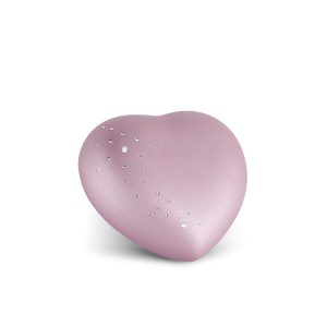 Tierurnenkeramikurne-edition-herz-kristall-rosé-Kristall-Schweif-0