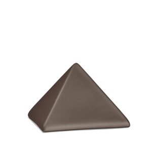Tierurnenkeramikurne-edition-pyramide-siena-einfarbig ohne Motiv-0