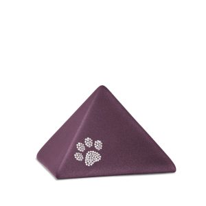 Tierurnenkeramikurne-edition-pyramide-berry-Kristall-Pfote-0