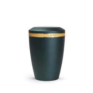 Tierurnenmetallurne-edition-glamour-petrol-flacher Deckel