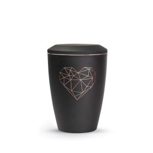 Tierurnenmetallurne-edition-karat-schwarz-geometrisches Herz-1