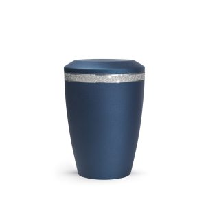 Tierurnenmetallurne-edition-glamour-navy-flacher Deckel