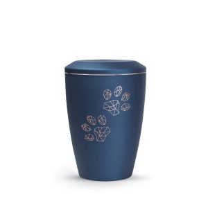 Tierurnenmetallurne-edition-karat-navy-geometrische Pfoten-1