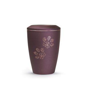 Tierurnenmetallurne-edition-karat-berry-geometrische Pfoten-1