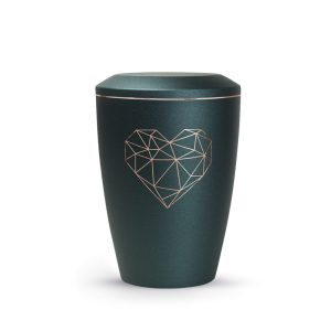 Tierurnenmetallurne-edition-karat-petrol-geometrisches Herz-2