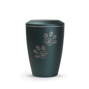 Tierurnenmetallurne-edition-karat-petrol-geometrische Pfoten-2