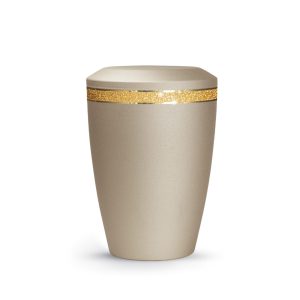Tierurnenmetallurne-edition-glamour-champagner-flacher Deckel