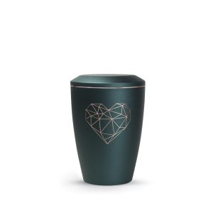 Tierurnenmetallurne-edition-karat-petrol-geometrisches Herz-0
