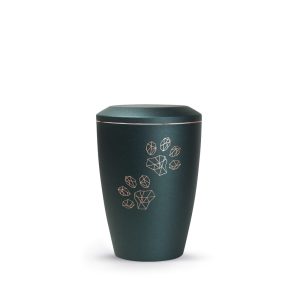 Tierurnenmetallurne-edition-karat-petrol-geometrische Pfoten-0