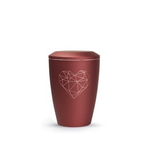 Tierurnenmetallurne-edition-karat-rubin-geometrisches Herz-0