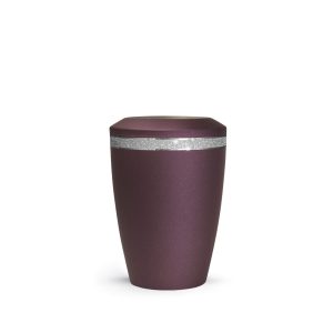 Tierurnenmetallurne-edition-glamour-berry-flacher Deckel