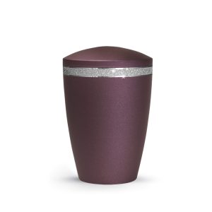 Tierurnenmetallurne-edition-glamour-berry-runder Deckel