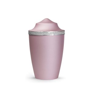 Tierurnenmetallurne-edition-glamour-rosé-hoher Deckel