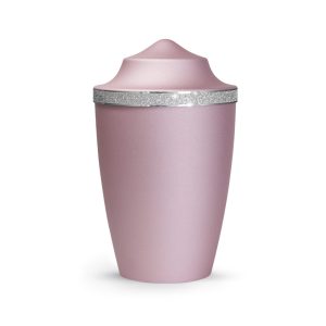 Tierurnenmetallurne-edition-glamour-rosé-hoher Deckel