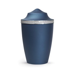 Tierurnenmetallurne-edition-glamour-navy-hoher Deckel