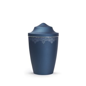 Tierurnenmetallurne-edition-mandala-navy-Silberband-0