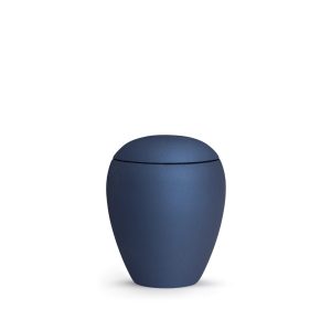 Tierurnenkeramikurne-edition-verona-navy-einfarbig ohne Motiv-0