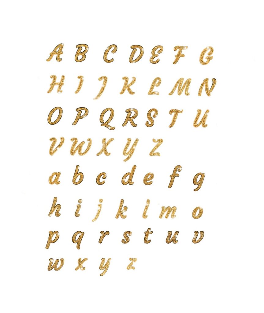 Schriftart für Sparkling Star Beschriftungen